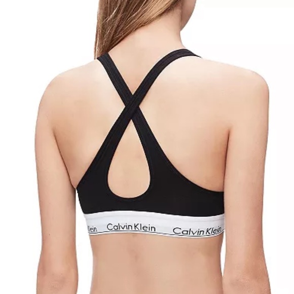 CALVIN KLEIN Modern Cotton Padded Bralette - Picture 2 of 4